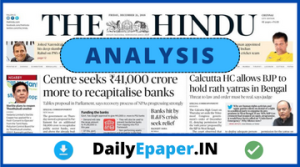 The Hindu PDF News Analysis